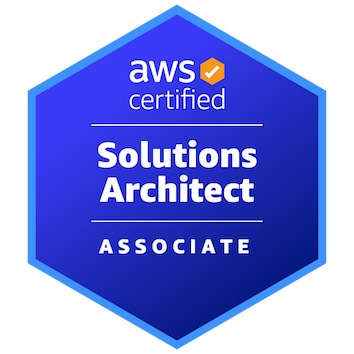 AWS Certified Solutions Architect - Associate badge